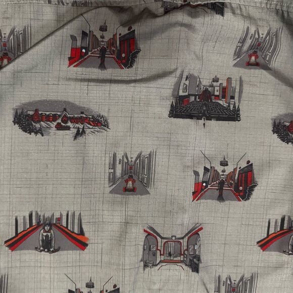 RSVLTS The Shining Men's M Graphic Print Button-Down Shirt Multicolor - Picture 5 of 10